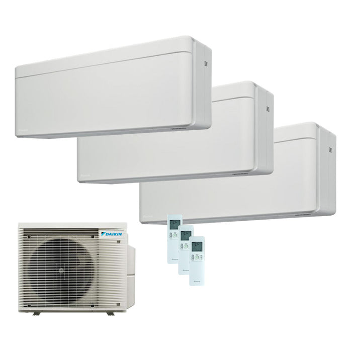 Daikin Klimaanlage Set 3 x Wandgerät Stylish 4,2 kW 3 x FTXA42CW + 4MXM80A