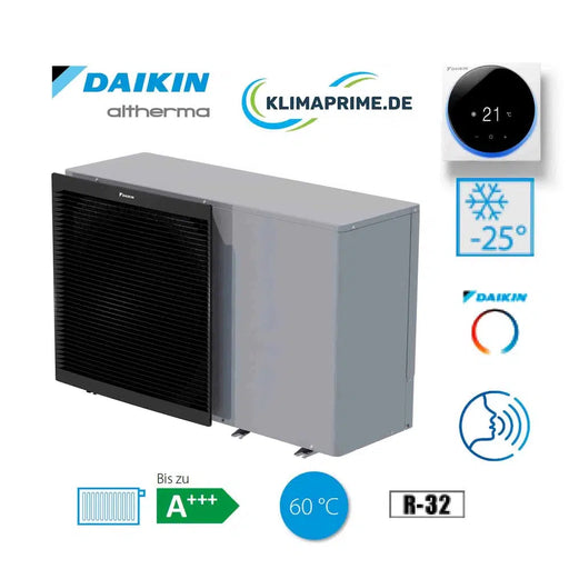 Daikin Altherma Wärmepumpe 3 M Monoblock 10,6 kW mit 3 kW Heizstab EBLA11D3V3