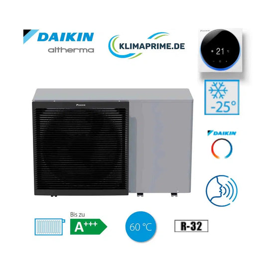 Daikin Altherma Wärmepumpe 3 M Monoblock 10,6 kW mit 3 kW Heizstab EBLA11D3V3