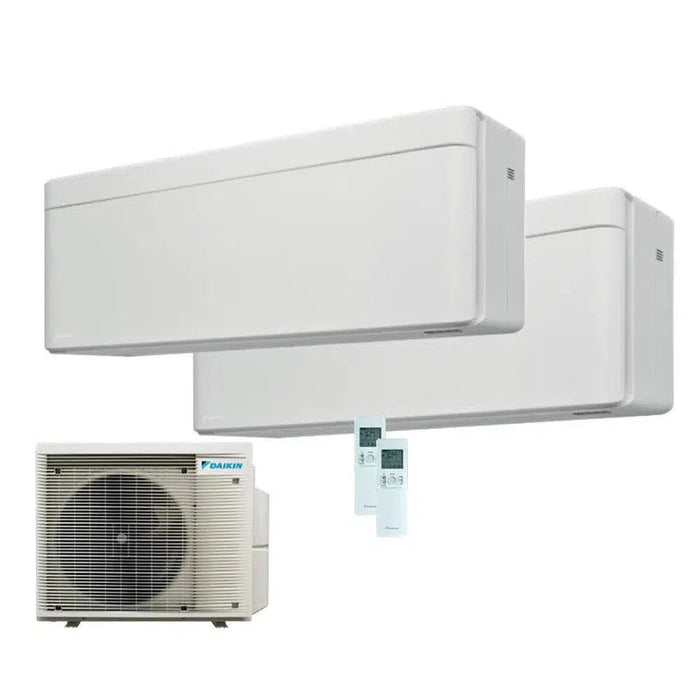 Daikin Klimaanlage Set 2 x Wandgerät Stylish 1,5/2,5 kW - CTXA15CW + FTXA25CW + 2MXM40A