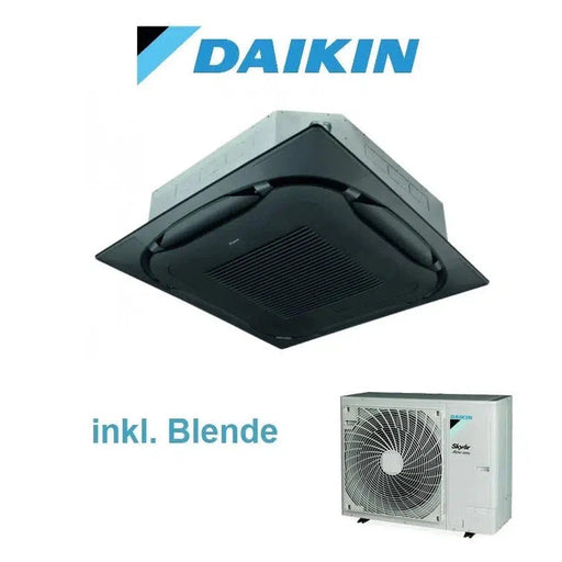 Daikin Klimaanlage Set 4-Wege-Deckenkasette 9,5 kW - FCAHG100H-4 + Außengerät RZAG100NV1 inkl. Blende R32