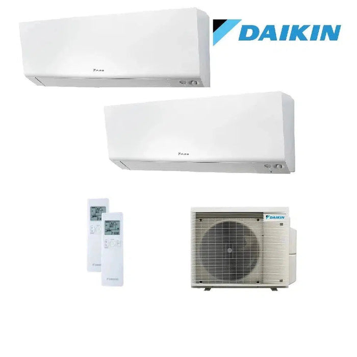 Daikin Perfera 2 x Wandgerät Set 5,0 kW FTXM50R + 5,0kW FTXM50R + Außengerät 4MXM80A R32