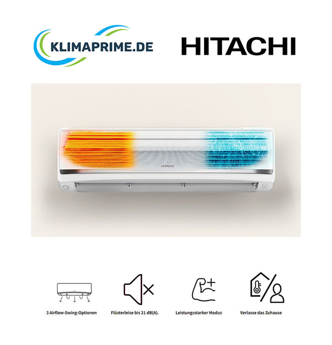 HITACHI Klimaanlage - Set AirHome 800 - R32 - inkl. Wi-Fi