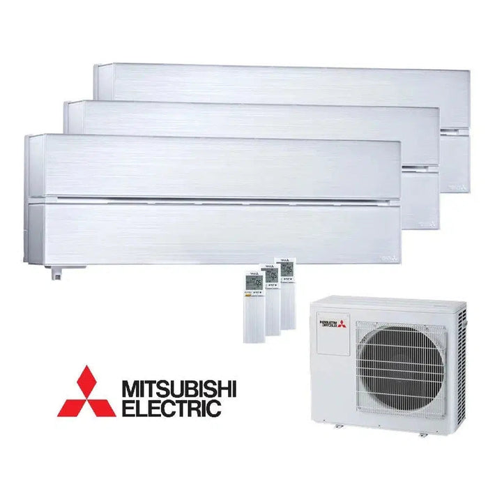 Mitsubishi Electric 3 x Wandgerät Set - MSZ-LN35VG2V 3,5 kW + Außengerät MXZ-3F68VF Inkl. Wifi