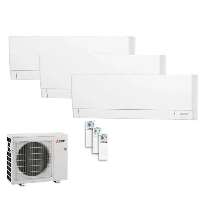 Mitsubishi Electric Klimaanlage Set - MSZ-AY15VGKP + MSZ-AY20VGKP + MSZ-AY35VGK + MXZ-3F54VF4