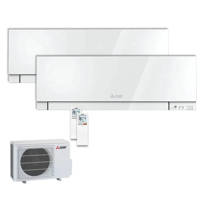 Mitsubishi Electric Klimaanlage Set - MSZ-EF25VGKW + MSZ-EF50VGKW + MXZ-3F68VF