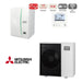 Mitsubishi Electric Monoblock Wärmepumpe - 6,0 kW Ecodan Power Inverter mit Hydromodul 9,0 kW Heizstab PUD-SWM60VAA + EHSD-YM9D