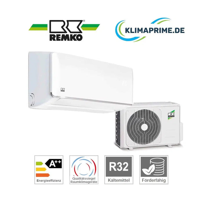 Remko Klimaanlage Set Wandgerät 5,3 kW - MXW 524 + Außengerät MVT 603 DC
